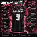 Custom Crewneck Soccer Jersey #7 – Player Name, Number & Logo