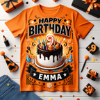 Personalized Birthday Party T-Shirt for Kids – Birthday Boy & Girl