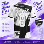 Custom Crewneck Soccer Jersey #13 – Player Name, Number & Logo
