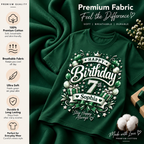 1st to 10th Birthday T-Shirt for Kids – Custom Number Birthday Party Tee