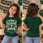 1st to 10th Birthday T-Shirt for Kids – Custom Number Birthday Party Tee