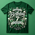 1st to 10th Birthday T-Shirt for Kids – Custom Number Birthday Party Tee