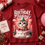 Birthday Girl Shirt – Custom Kids Birthday Party Tee with Name and Age